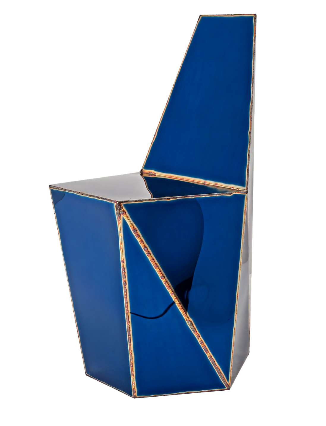 Синий Hex Chair Джулиана Мейора
