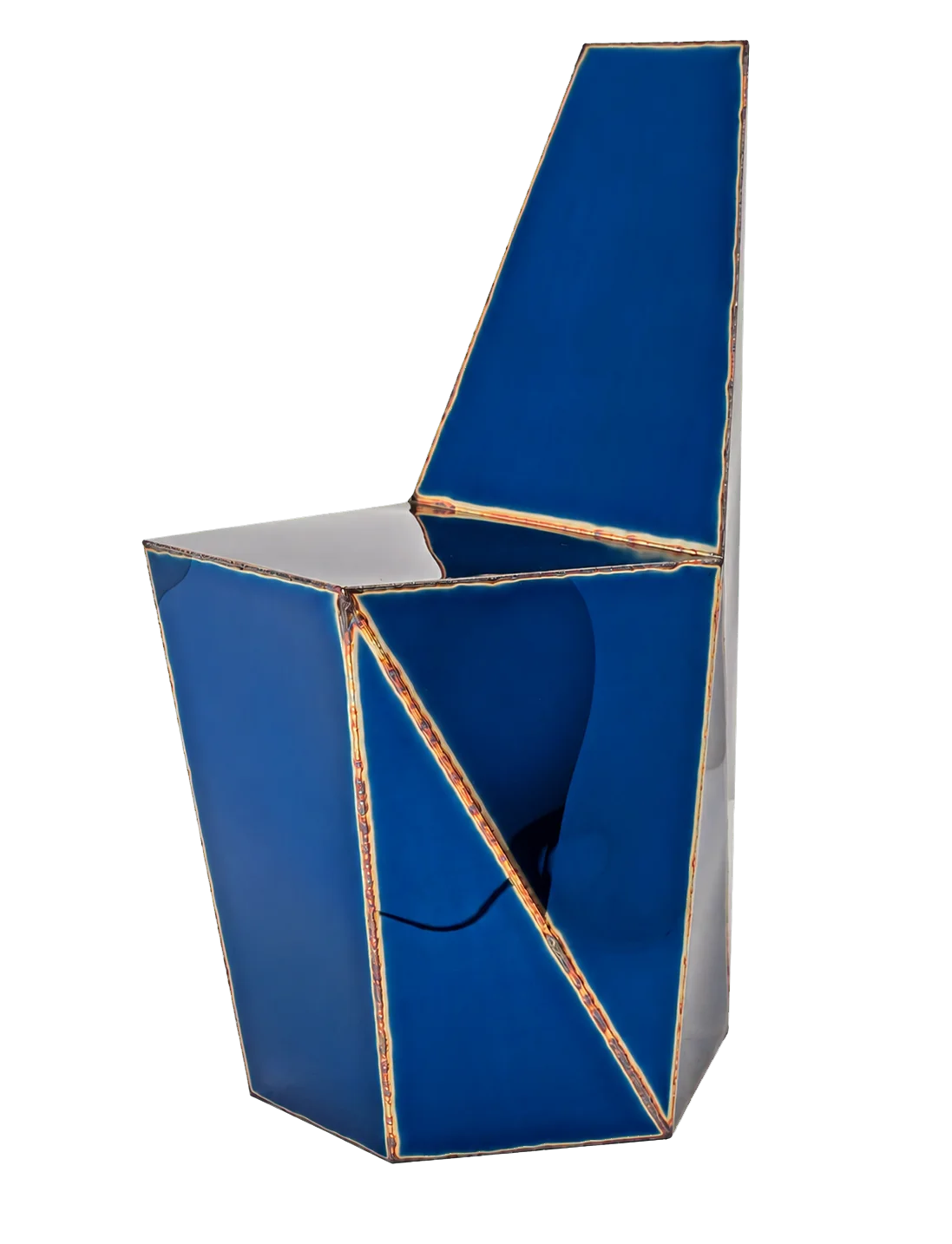 Синий Hex Chair Джулиана Мейора